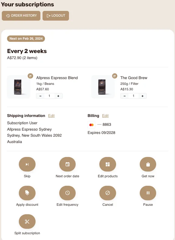 SKIO dashboard