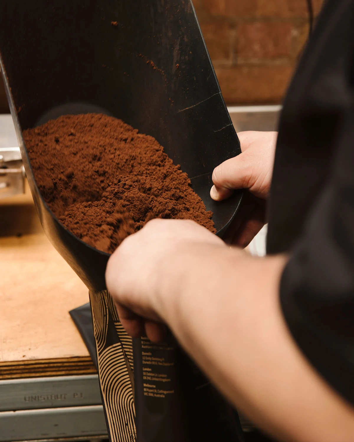 Preground coffee